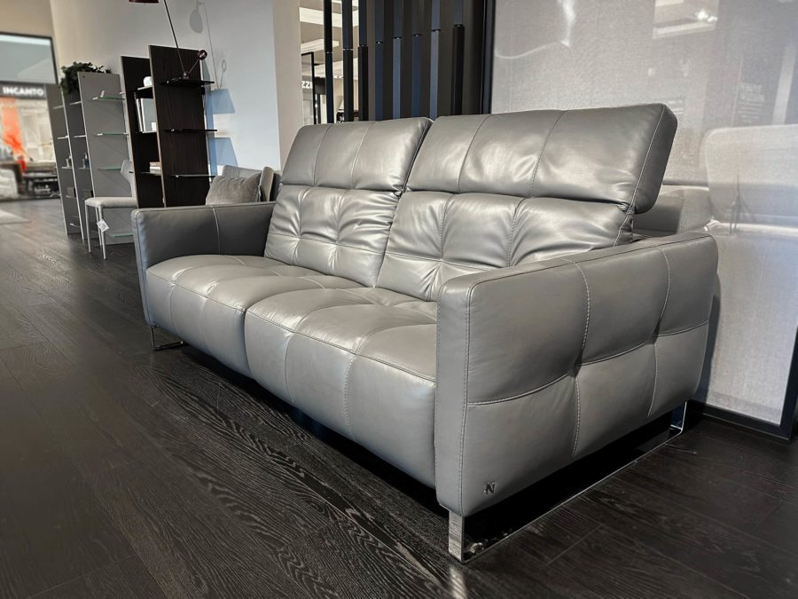 Natuzzi Italia Philo Sofa Dark Grey 5