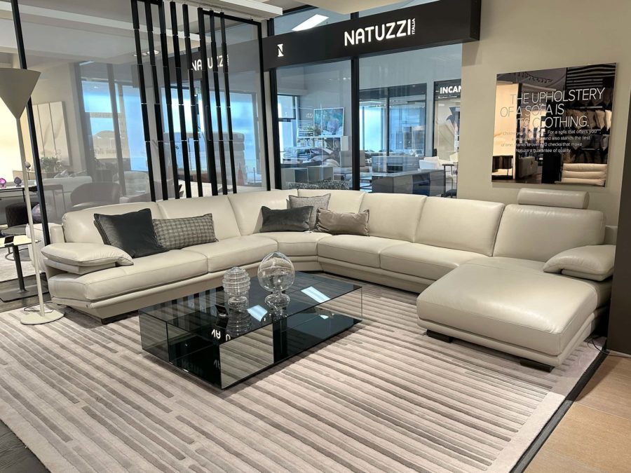 Natuzzi Italia Plaza 2030 5pc Sectional 2