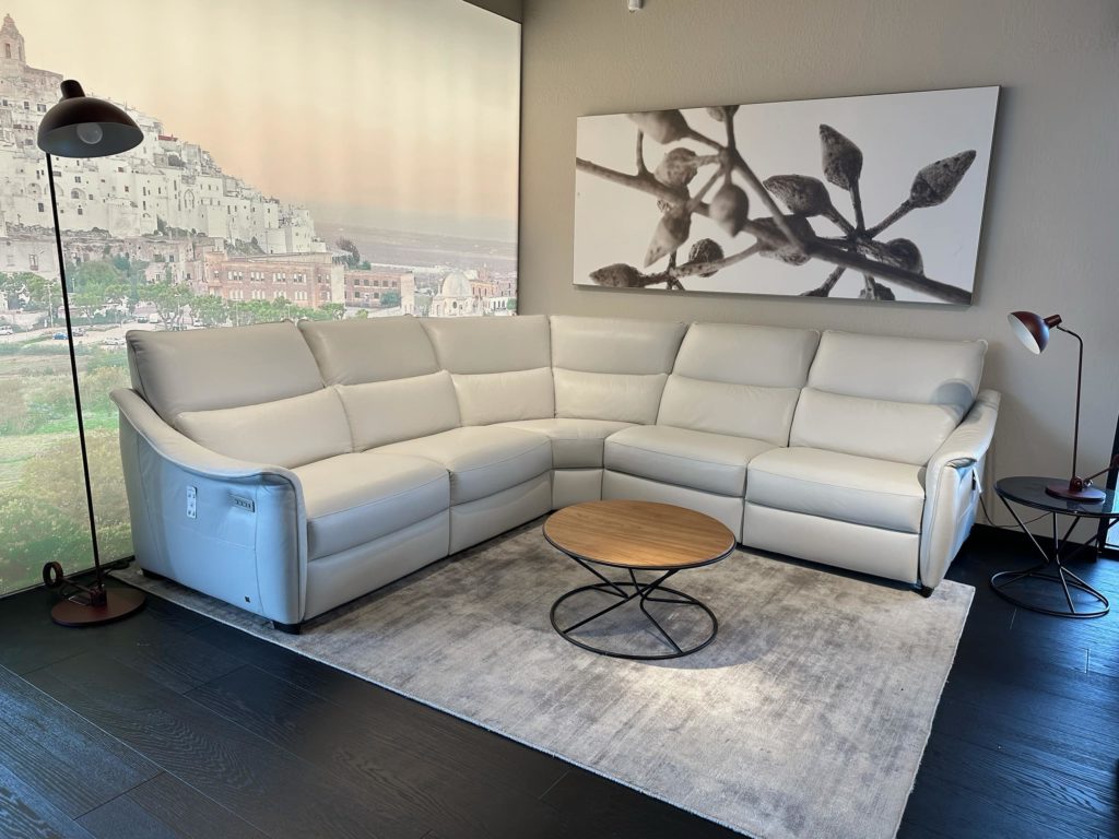 Natuzzi Italia Plie 5pc Sectional Furnitalia Contemporary Italian