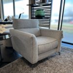 Natuzzi Italia Stan Power Armchair Grey