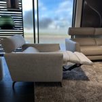 Natuzzi Italia Stan Power Armchair Grey 4