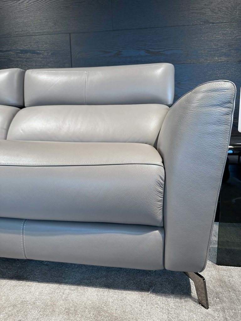 Natuzzi Italia Stan Sofa Grey Furnitalia Contemporary Italian
