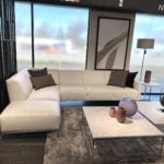 Natuzzi Italia Tratto 2811 Sectional White 3