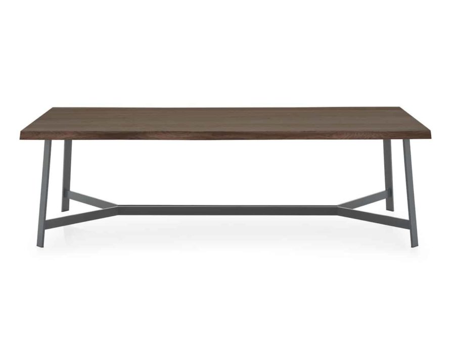 Calligaris Status CS4090 Dining Table Dark Oak