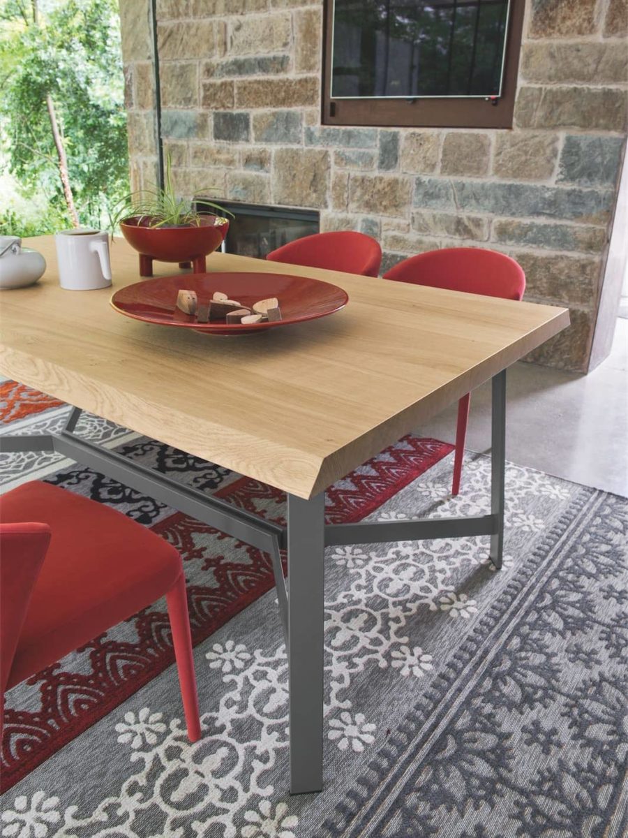 Calligaris Status CS4090 Dining Table Natural Oak