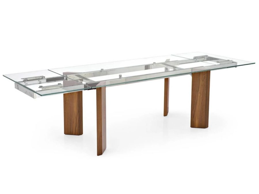 Calligaris Tower CS4057 Extendable Table Glass Top