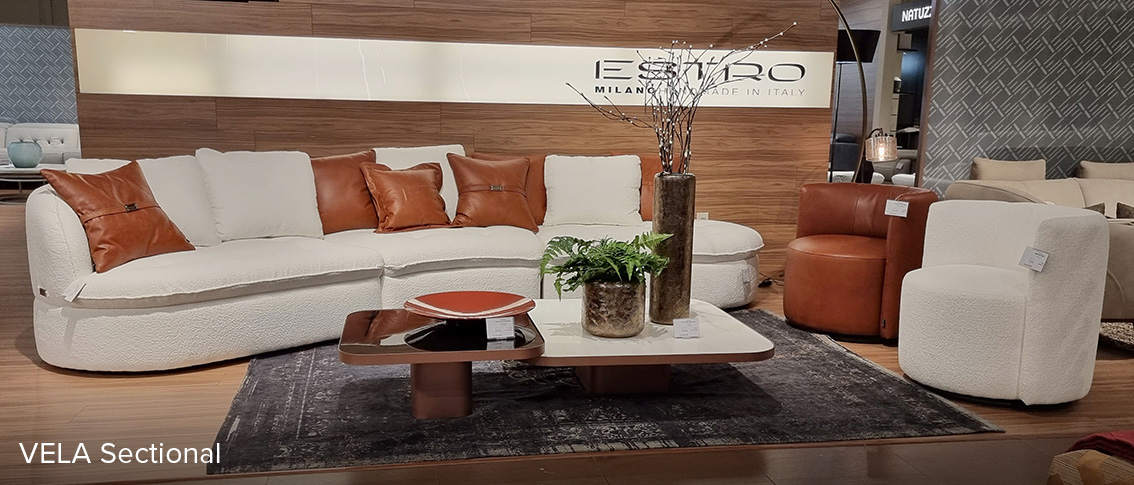 Estro Milano Vela sectional
