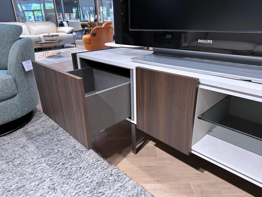 Alf DaFre DaDo Giorno Entertainment TV Unit Oak 4