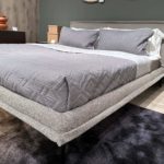 Calligaris Fluff King Bed Grey 3