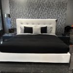 Calligaris Swami King Bed White 2