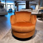 Incanto i743 Swivel Chair Rust 2