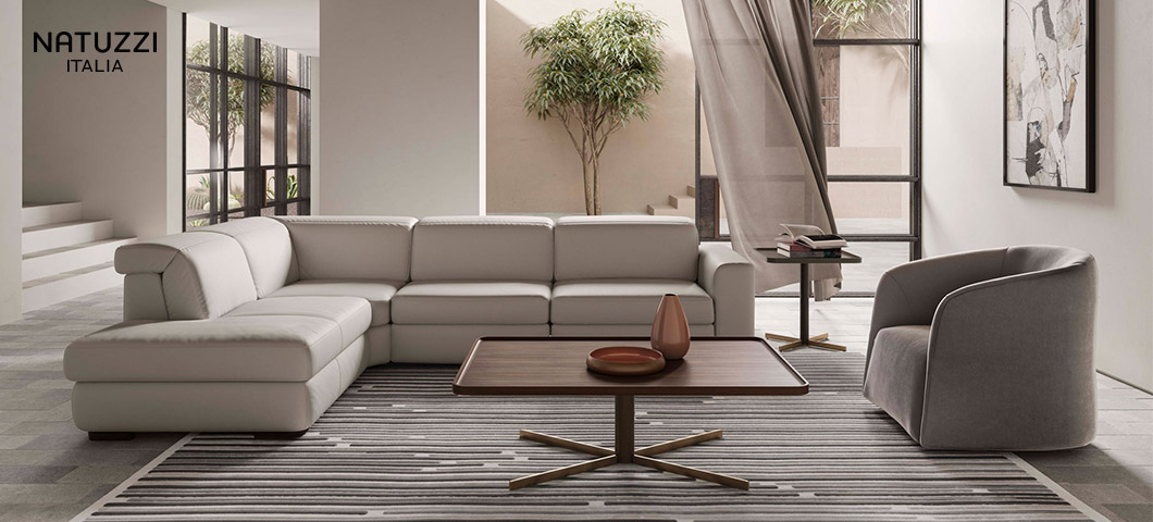 Natuzzi Italia sofas and sectionals - featured collections slider