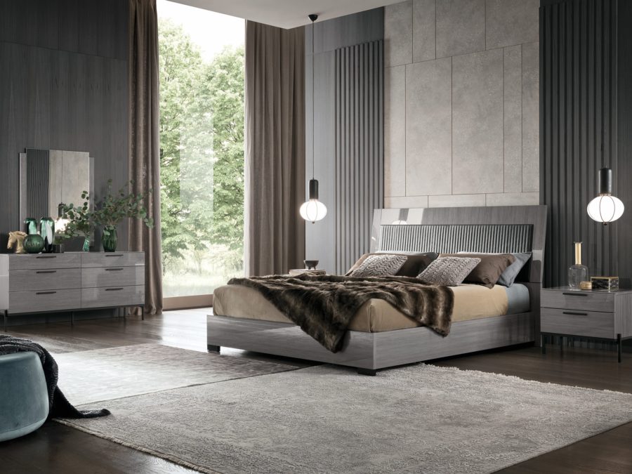 Alf Italia Novecento Bedroom Set with Dresser and Mirror