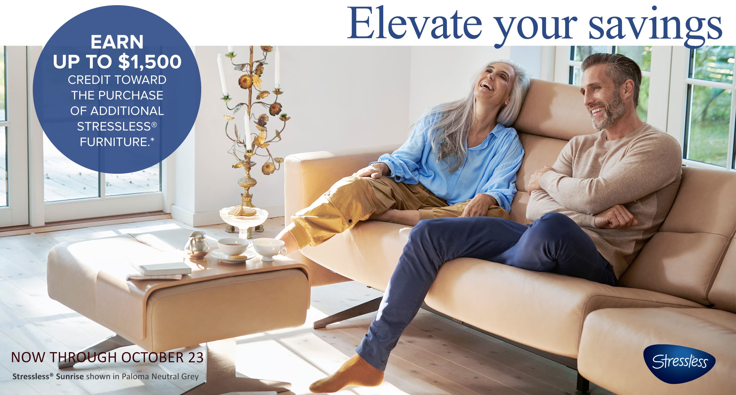 Stressless P4 Instant Rebate Promo 2023