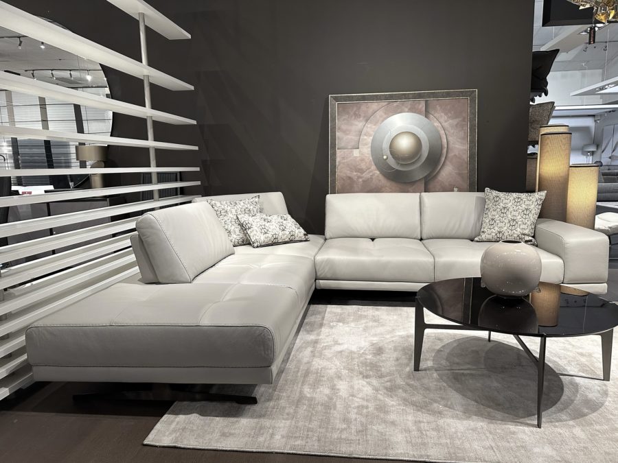 Estro Milano - Spazio IS306 sectional pearl grey 2