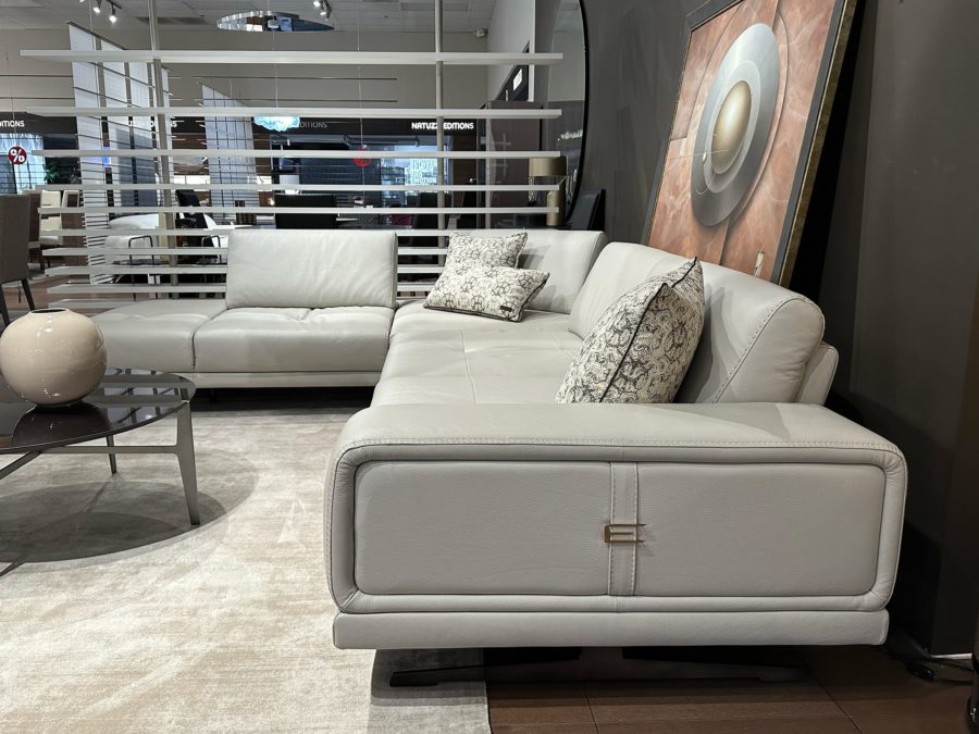 Estro Milano - Spazio IS306 sectional pearl grey 3