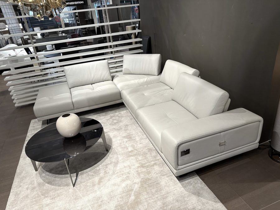 Estro Milano - Spazio IS306 sectional pearl grey 5