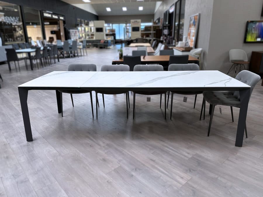 Bontempi - Mirage Extendable Table Grey SuperMarble 2