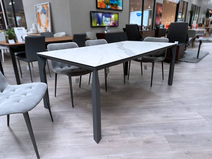 Bontempi - Mirage Extendable Table Grey SuperMarble 3