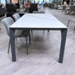 Bontempi - Mirage Extendable Table Grey SuperMarble 4