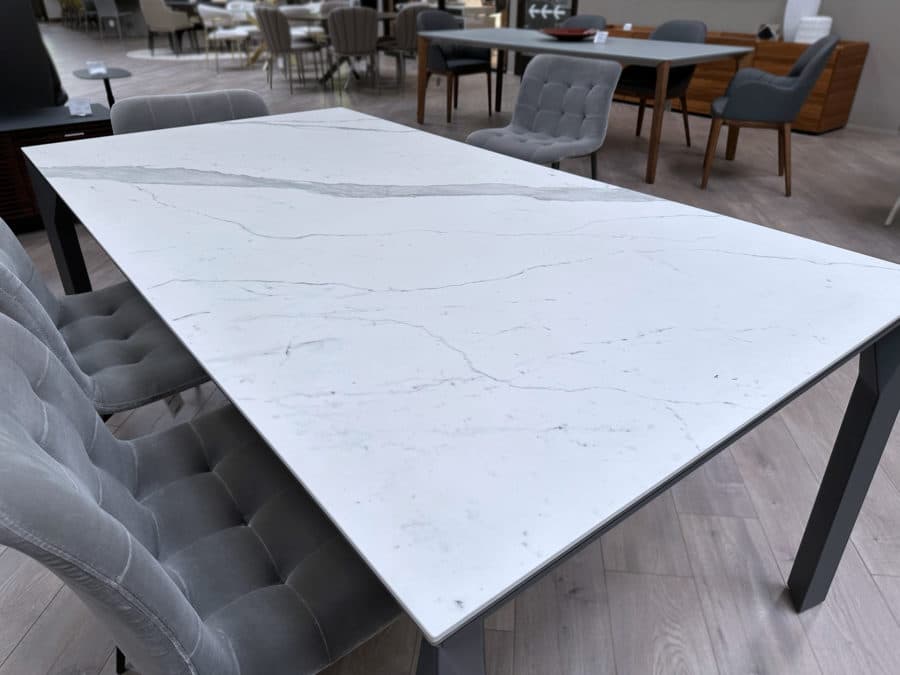 Bontempi - Mirage Extendable Table Grey SuperMarble 5