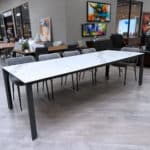 Bontempi - Mirage Extendable Table Grey SuperMarble 6