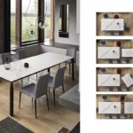 Bontempi - Mirage Extendable Table Walnut