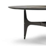 Bontempi - Universe Round Table Charcoal with Glass Ring 2