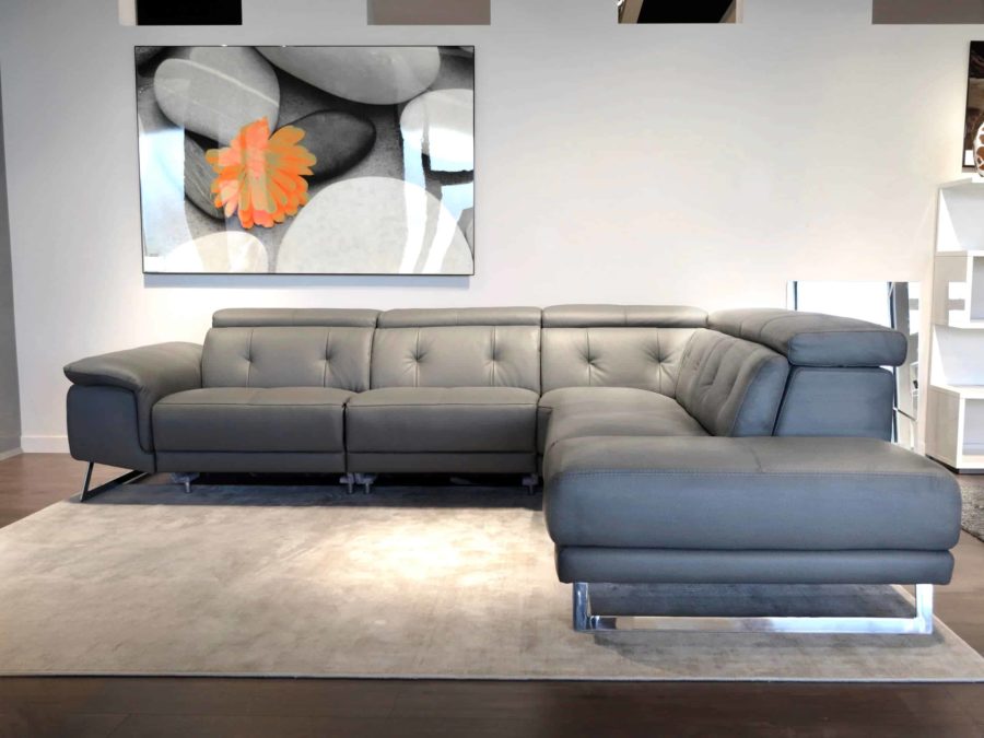 Estro Milano - Arizona IS624 R Sectional Grey 2