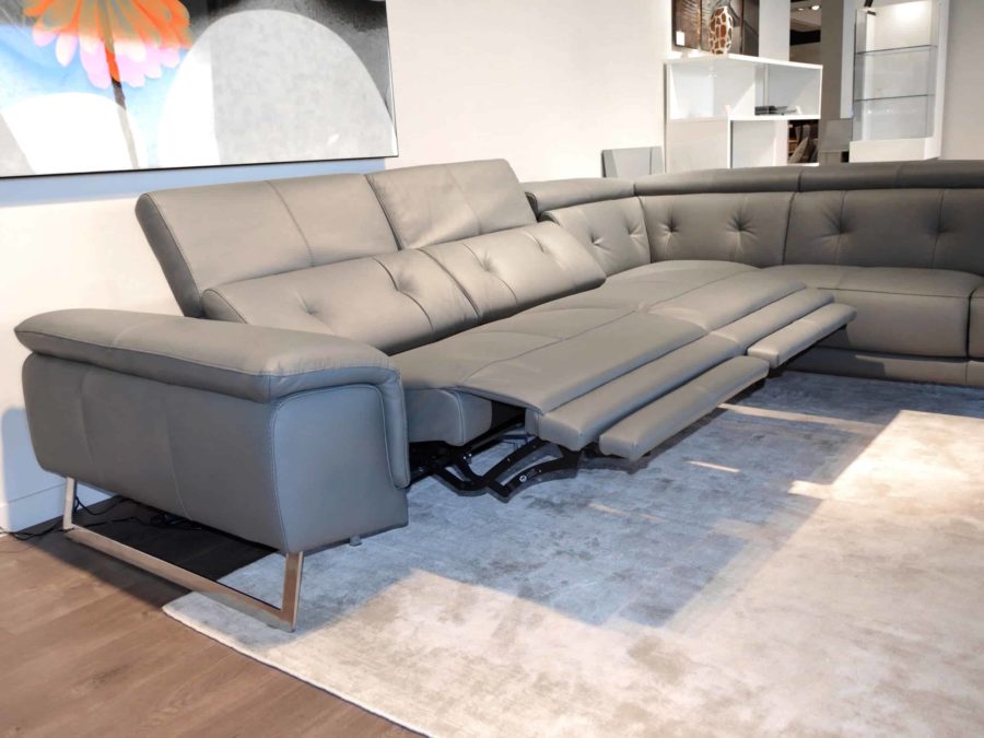 Estro Milano - Arizona IS624 R Sectional Grey 4