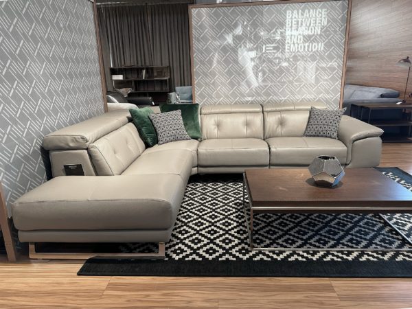 Estro Milano - Arizona L Sectional Grey 2