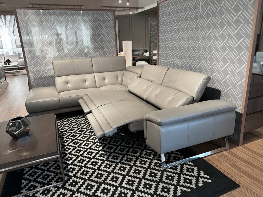 Estro Milano - Arizona L Sectional Grey 4