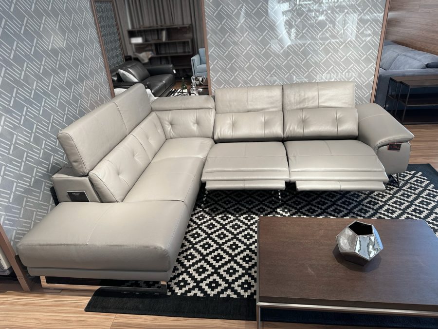 Estro Milano - Arizona L Sectional Grey 5