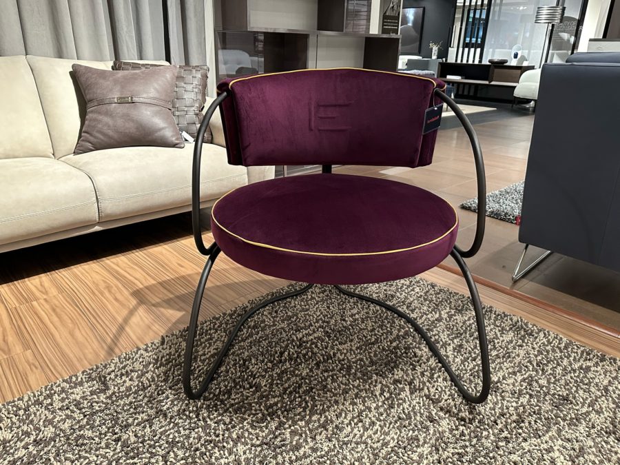 Estro Milano - IS338 Circle Armchair Ultraviolet 2