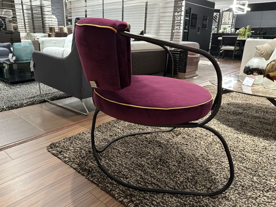 Estro Milano - IS338 Circle Armchair Ultraviolet 3