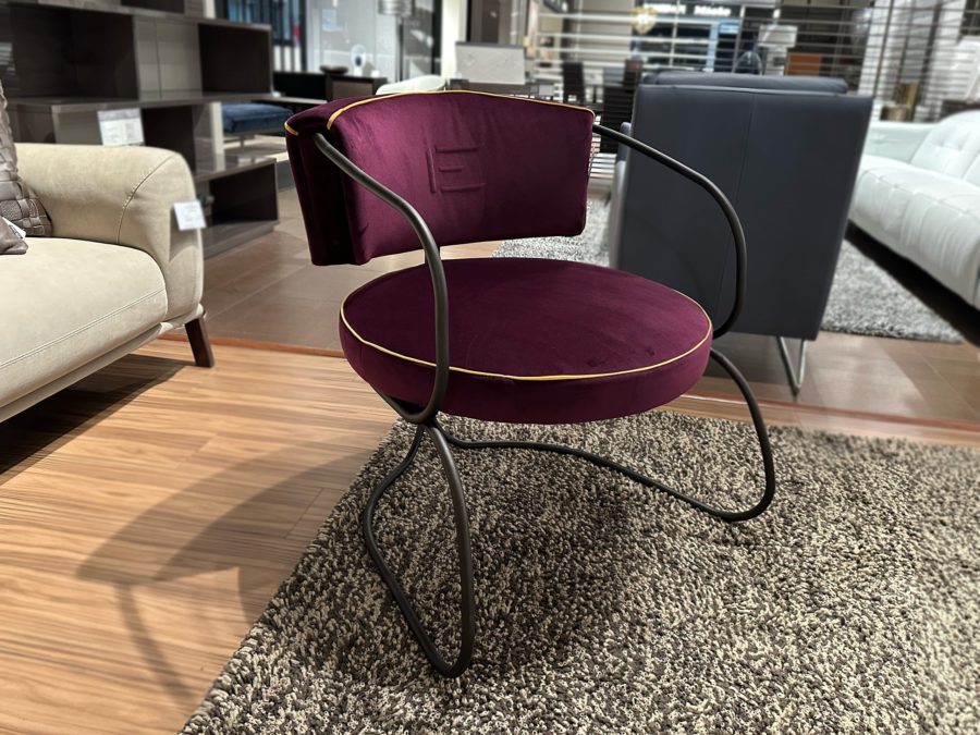 Estro Milano - IS338 Circle Armchair Ultraviolet