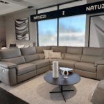 Natuzzi Italia - Rock Sectional Light Grey