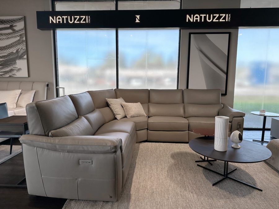 Natuzzi Italia - Rock Sectional Light Grey 2