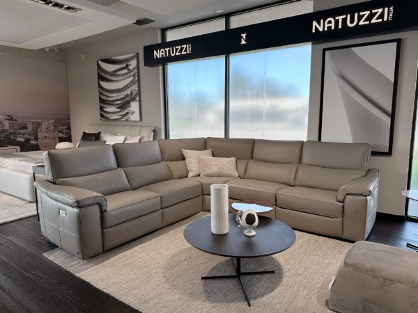 Natuzzi Italia - Rock Sectional Light Grey