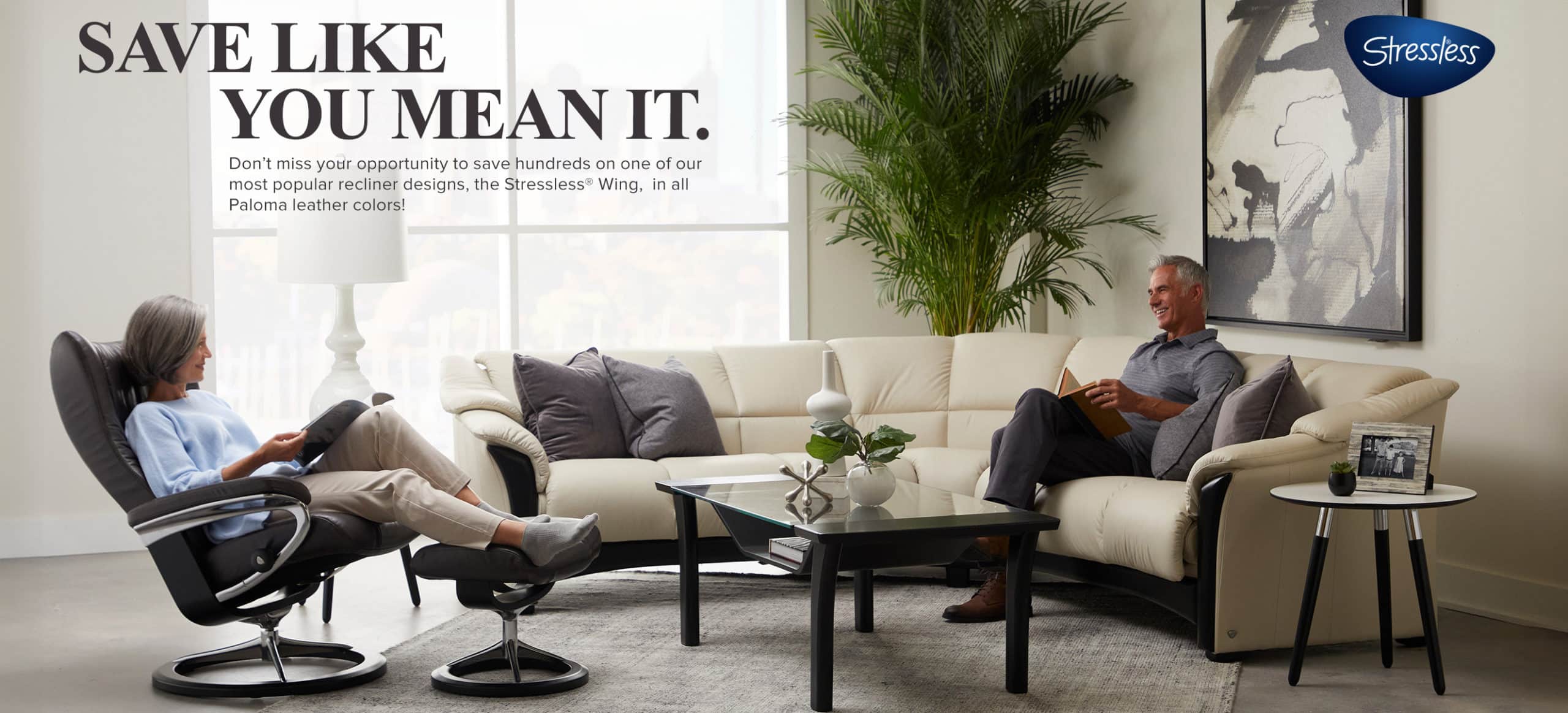 Stressless® Wing Recliners Promo 2025