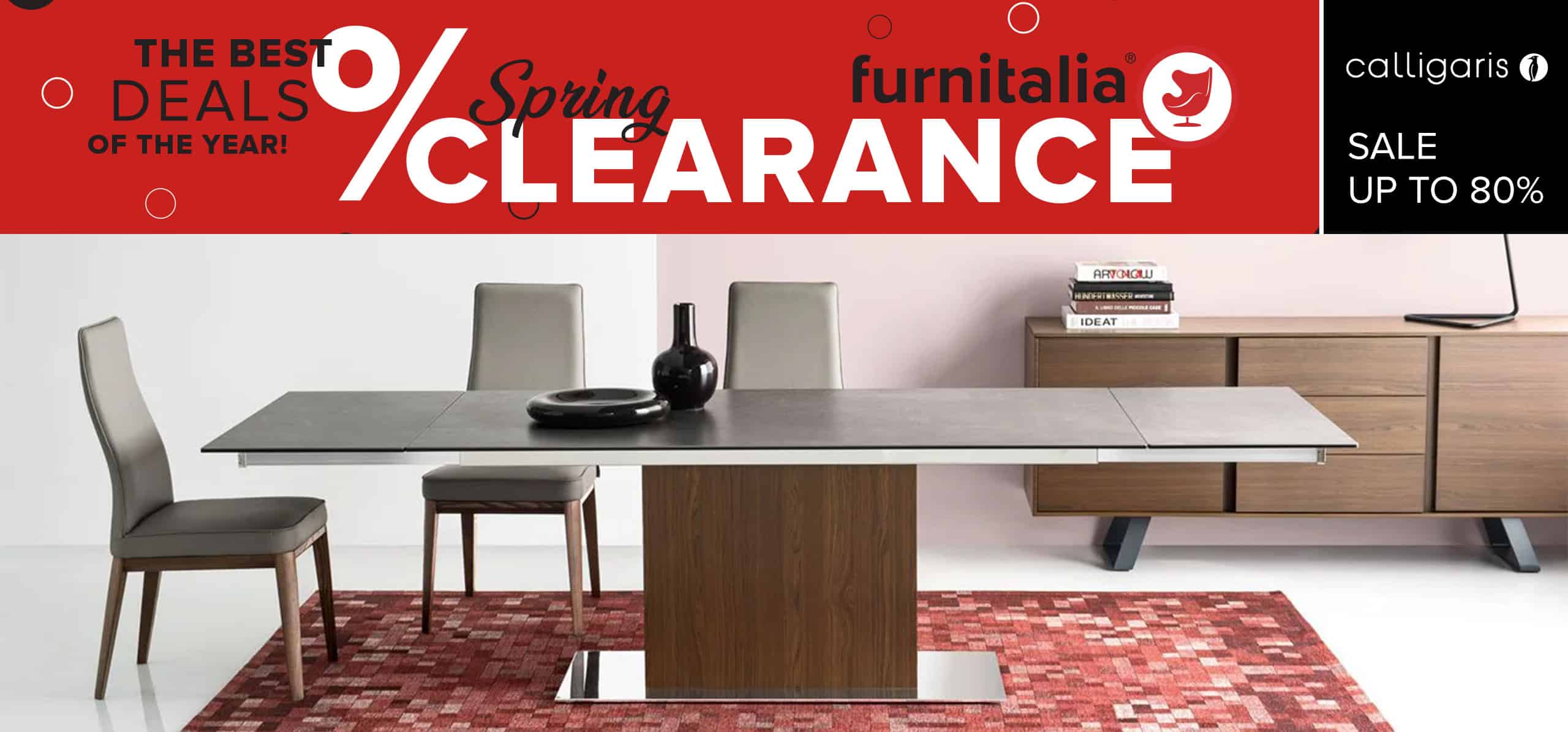 Spring Clearance Sale at Furnitalia - Calligaris - 2024
