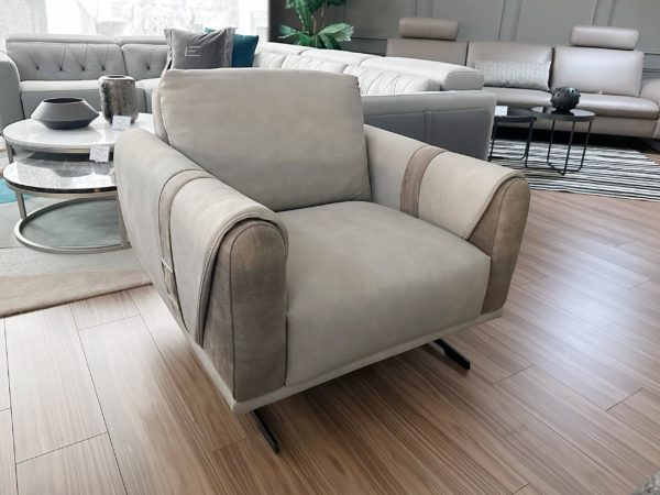 Estro Milano Cartesio Armchair Stone