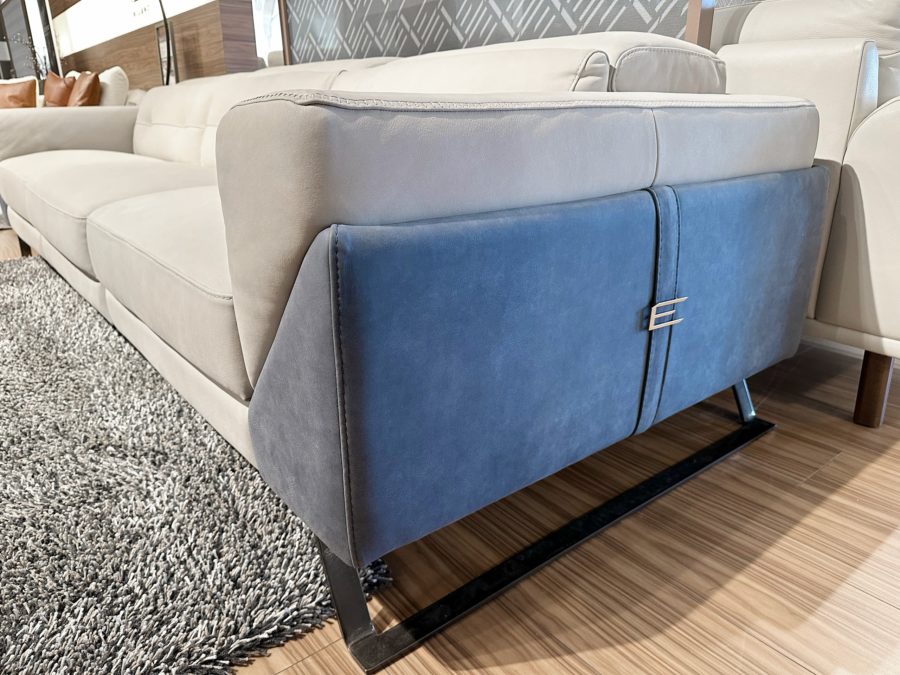 Estro Milano EDITH XL Power Sofa Moon Grey 2