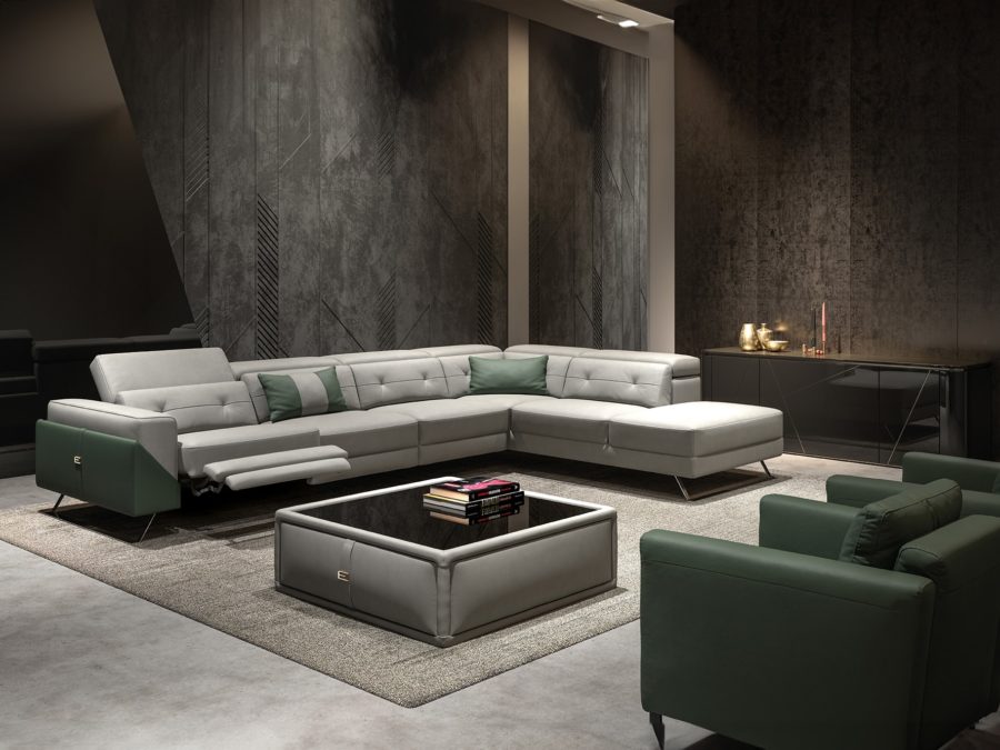 Estro Milano Edith Power Sectional