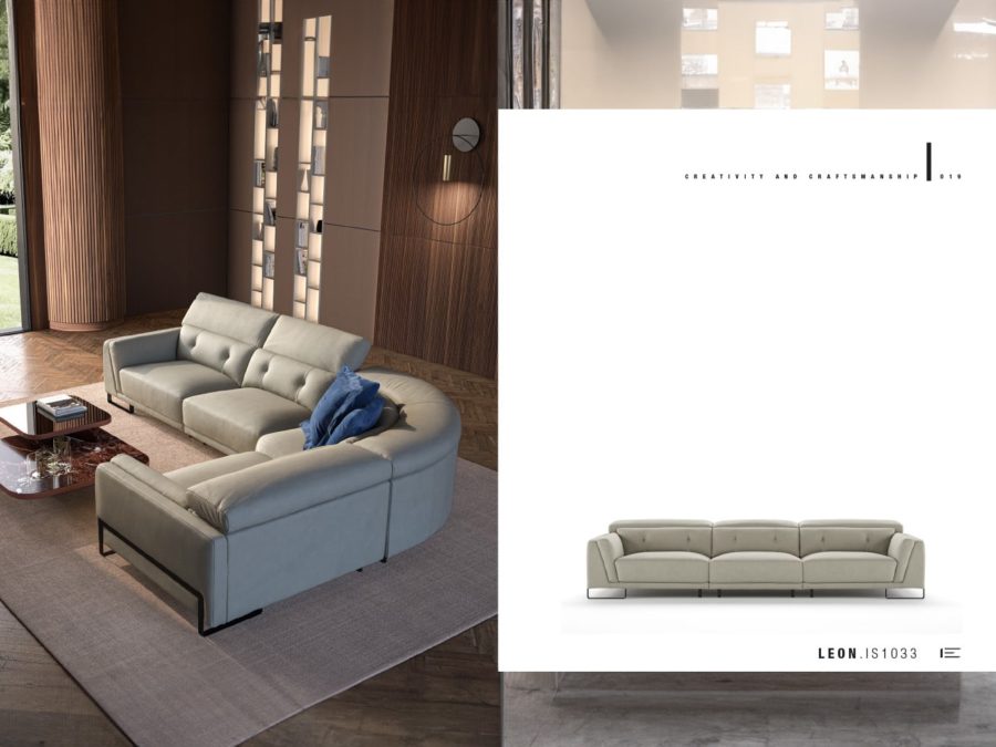 Estro Milano Leon Sectional 2