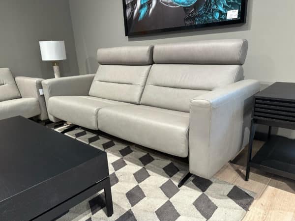 Stressless Stella Sofa Wide Arm Paloma Silver Grey 4