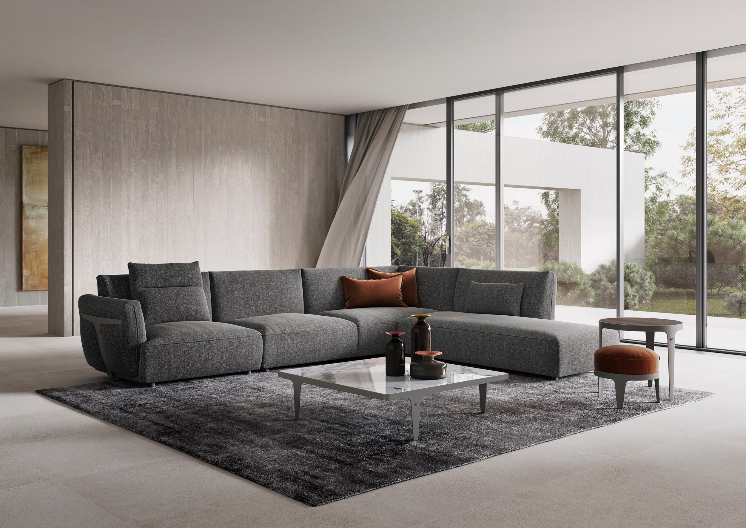 Natuzzi Italia Herman Sectional