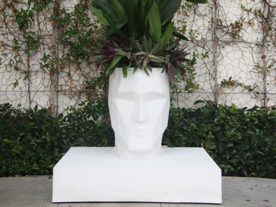 Vondom - Adan Outdoor Planter white
