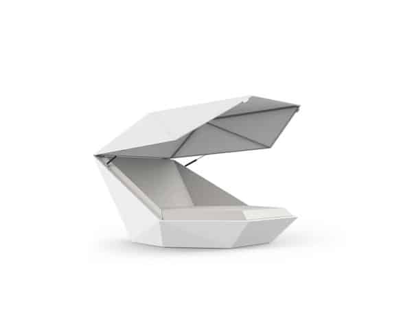 Vondom Faz Daybed with parasol white