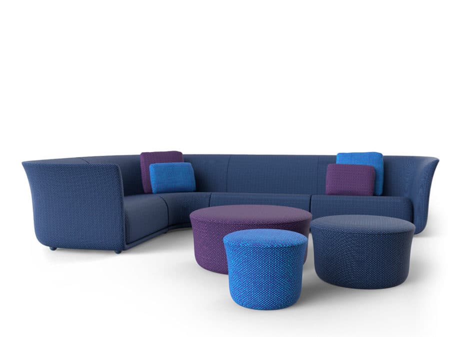 Vondom Suave sectional with puffs